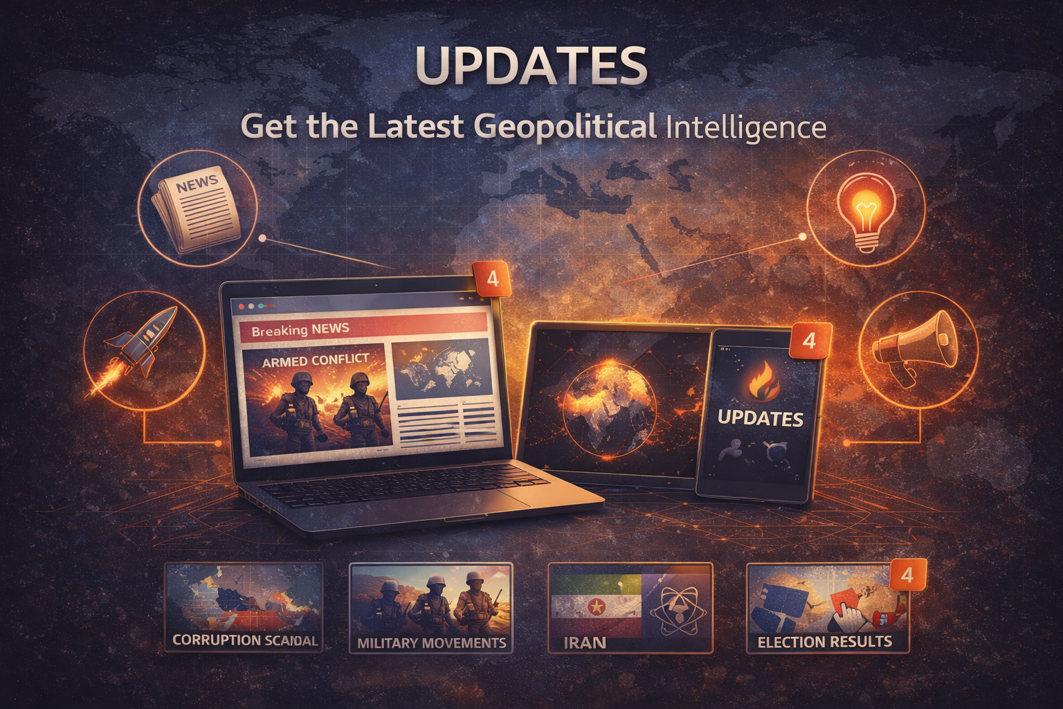Latest updates on global conflicts and geopolitical forecasting