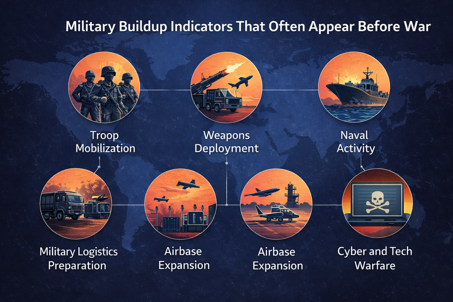 Military Buildup Indicators That Often Appear Before War
